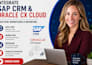 integrate sap CRM and oracle cx cloud for data sync workflows CRM reporting